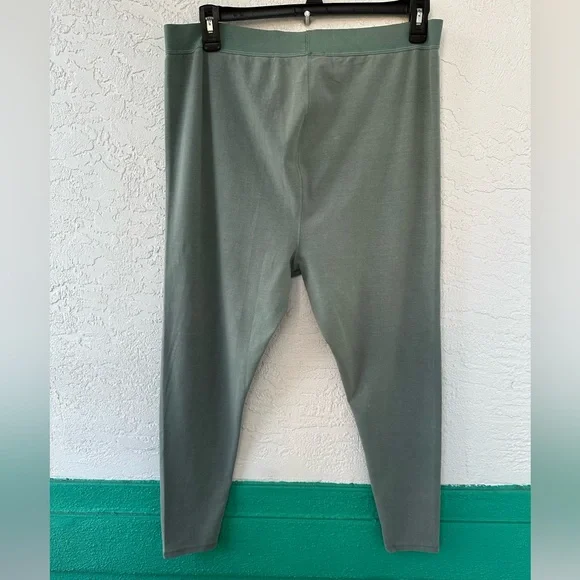 SKIMS Leggings in Blue Chalk 4X High Waisted Elastic Band NWT - Picture 2 of 5